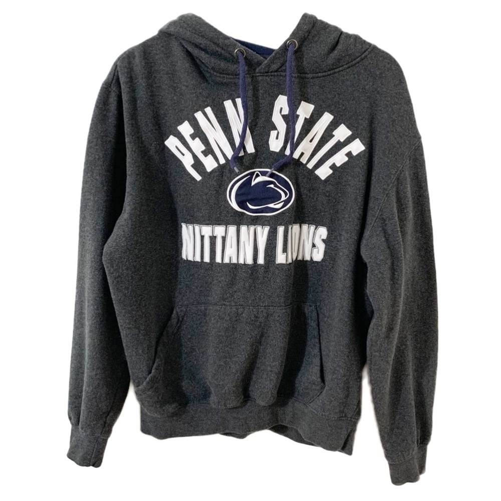 Campus Heritage Appliqué PennState Hooded Sweatshirt Drawstring Kangaroo Pocket